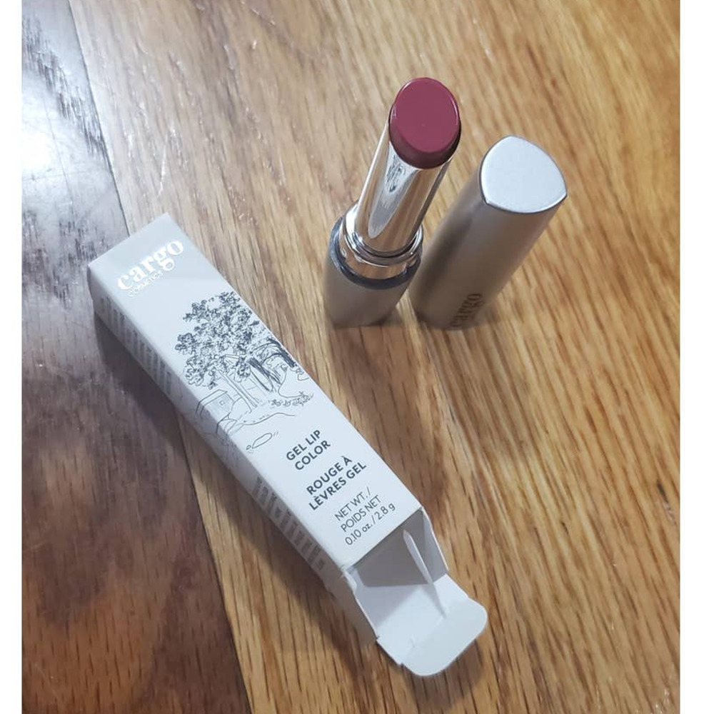 NIB! Cargo Gel Lip Color Lipstick Bora Bora ~ Dark Pink ~ Full Size
